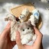 Gatto Realistico Giocattolo da Spremere Morbido TPR Fidget per Sollievo dallo Stress Gattino Carino a Forma di Gadget Decompressione per Bambini Adulti