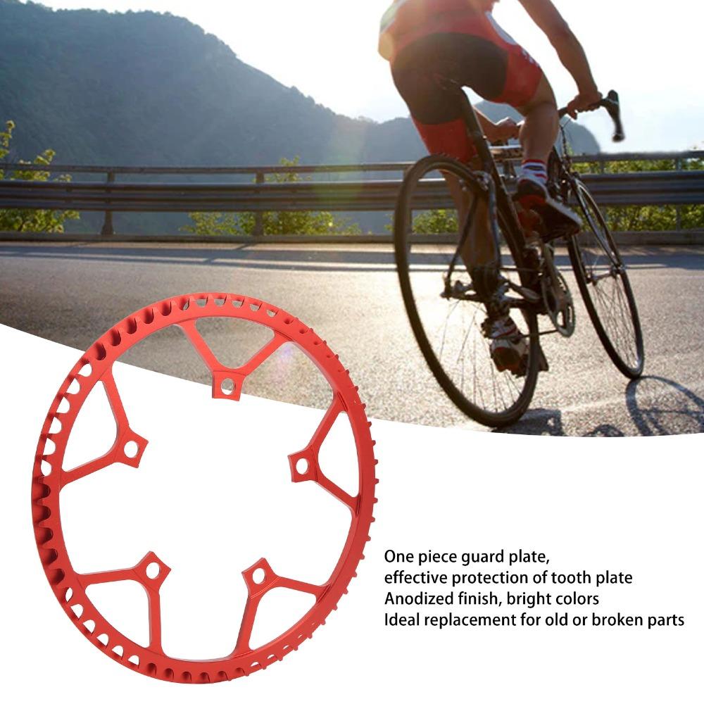 58T Bicycle Chainring Aluminum Alloy Bike Chainwheel Durable Folding Bike Chainring  BMX Bike