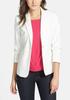 Blazer Women New Designer Party White Lambskin Formal Leather Stylish Handmade