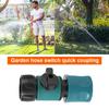 Water Pipe Switch Adjustable Tap Water Divider Double Multiple Outlet Hose Connector Tap Y Splitter Connector Nipple Nipple Butt