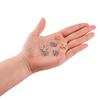 30Pcs Gold Color Stainless steel English Alphabet Letters Charms Pendants A-Z DIY Craft Bracelet Jewelry Making Accessories