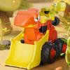 Puzzle Children Pull Back Toy Car Press Kids Excavator Car Toy  Birthday Party Decorations