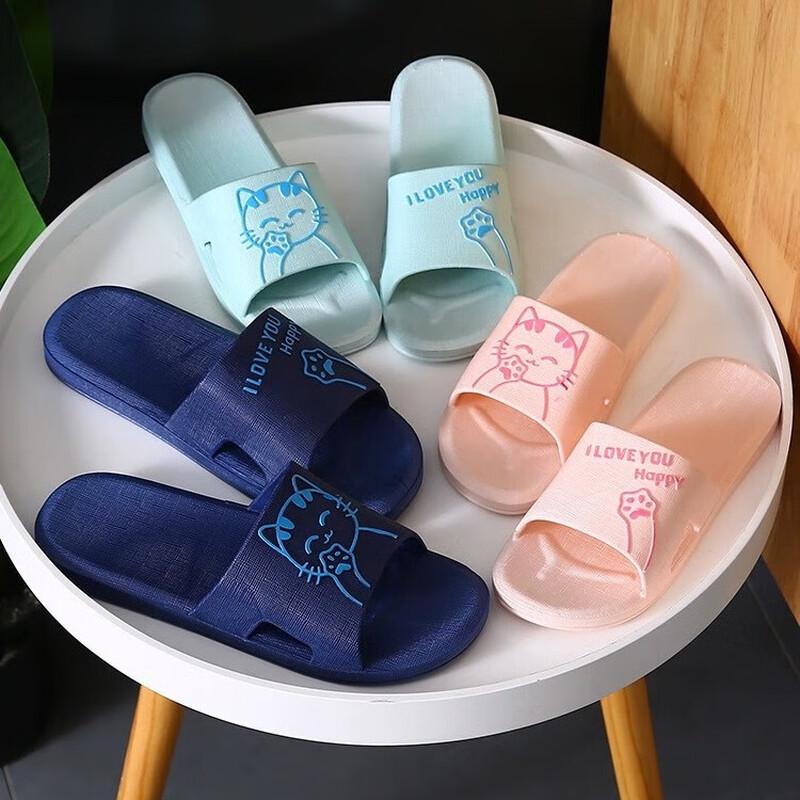 

Changbaosen Lucky Cat Travel Non-slip Slippers 44/45