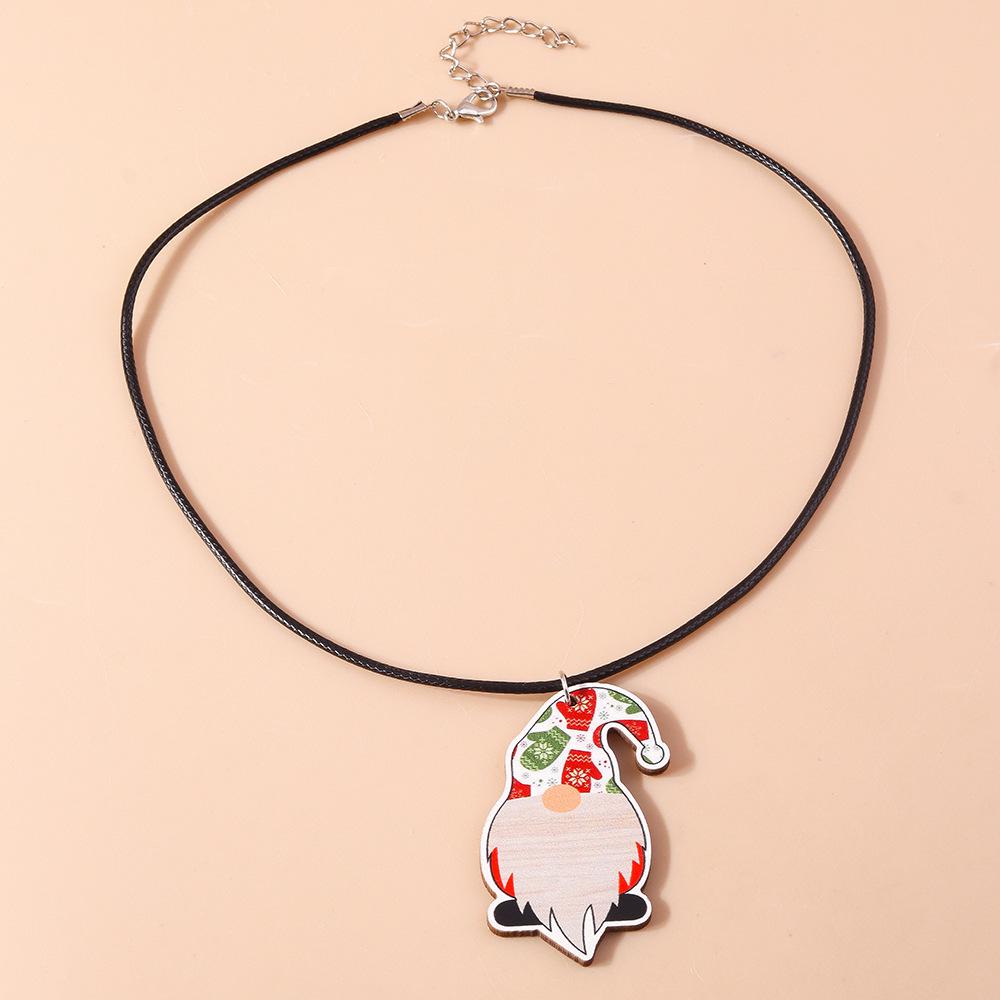 Weihnachtsmann Halskette: Kreative Weihnachts-Schlüsselbeinkette