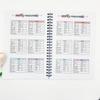 Spiral Binding 12‑Month Weight Loss Journal Fitness Planner Notebook Diet Exercise Goal Tracker Daily Weight Management Log Book