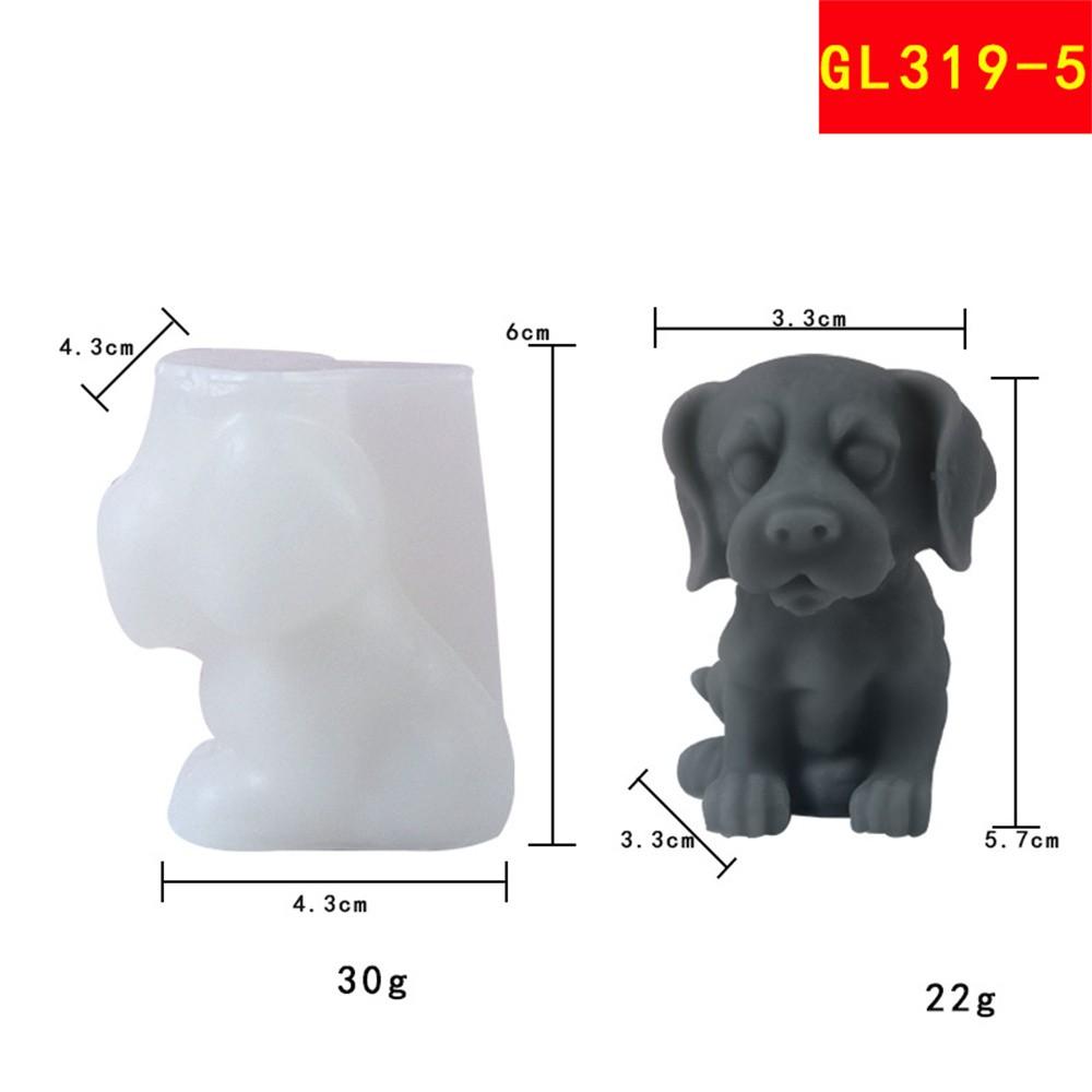 Haustierform Flexibles Hundemold Hundekerzenform Für Heimdeko DIY Haustierliebhaber