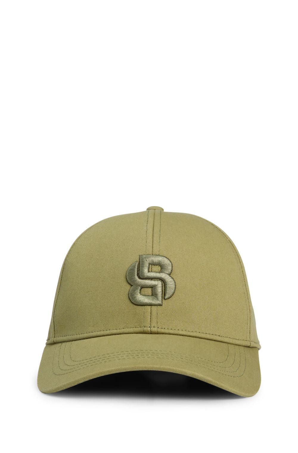 

[BOSS] Cotton Twill Cap Double B Monogram Men s ONESIZE Khaki