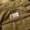 Geonjiulleunseu Cotton Wide Chino Pants - Olive