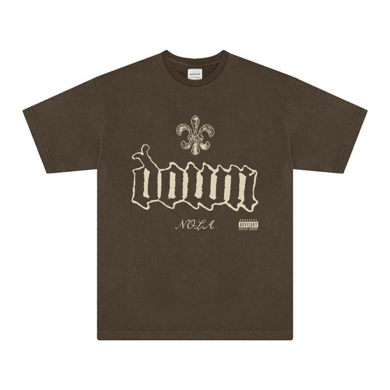 Fashion Personality T-Shirt Down T Shirt NOLA Southern Rock Heavy Metal Band