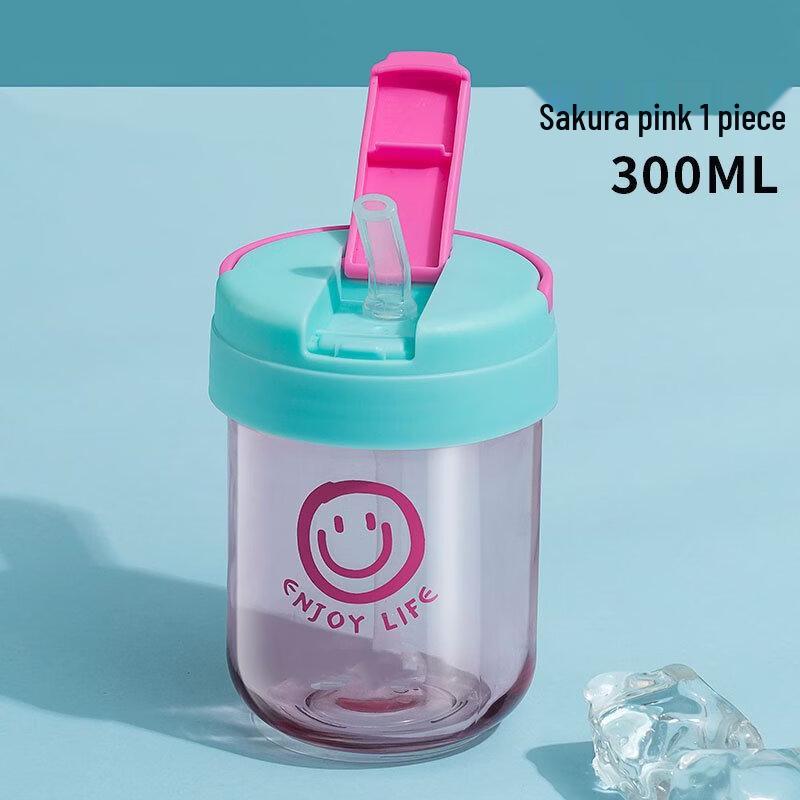 

Shangqi Mini Glass Straw Cup for Kids