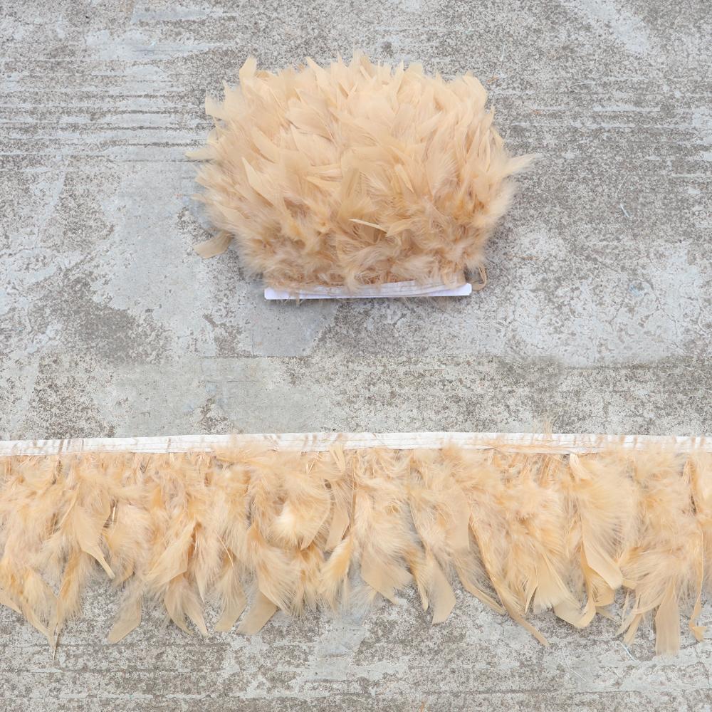 

10Meter Natural Turkey Feathers Trims 10-15cm for DIY Crafts Ribbon Sewing Fringe Clothing Wedding Home party Dress Decor Plumas 10 Meters