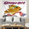 Scooby-Doo Print Tapestry, Backdrop, Easy Setup, Ideal for Bedroom, Office & Living Room, with Aesthetic Wall Hanging Decor.
