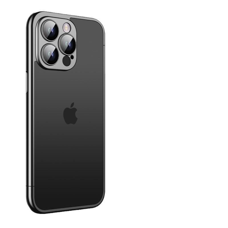 PC Galvanisierter Rahmen, Geeignet für Apple 15 Handyhülle, iPhone14 Wärmeableitung, 13 mit Linsenfolie, 12promax
