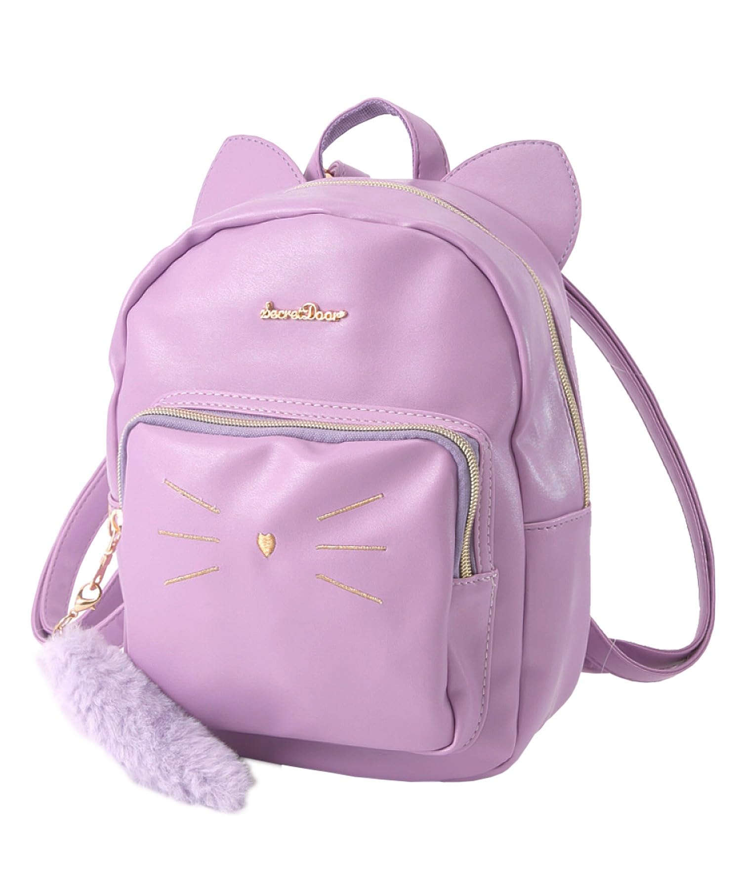 ALTROSE [Secret Door] Cat Motif Mini Backpack 330899-19 Purple