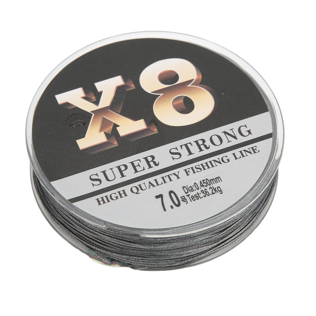 100m Fishing Line Abrasion Resistant Braided Fishing Wire Strong Pulling Force Line for Pond