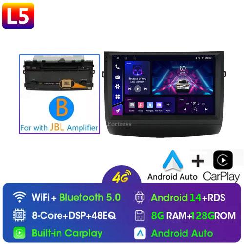 9''Android 14 Car Radio for Toyota Prius 20 2003-2009 GPS Head Unit Car Radio Multimedia Video Player Wifi 8+128G Carplay