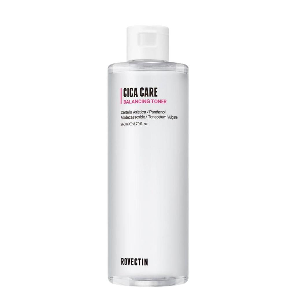 Rovectin Cica Care Balancing Toner - Calming & Clarifying Treatment with Centella Asiatica for Sensitive and Acne-Prone Skin 260ml