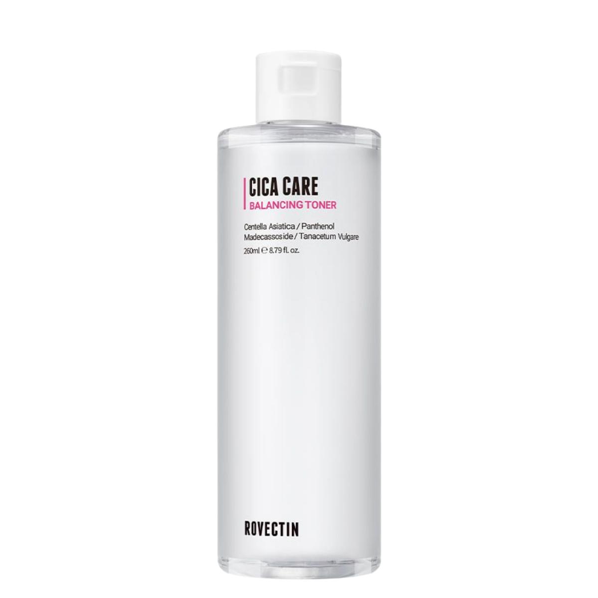 

Rovectin Cica Care Balancing Toner - Calming & Clarifying Treatment with Centella Asiatica for Sensitive and Acne-Prone Skin 260ml