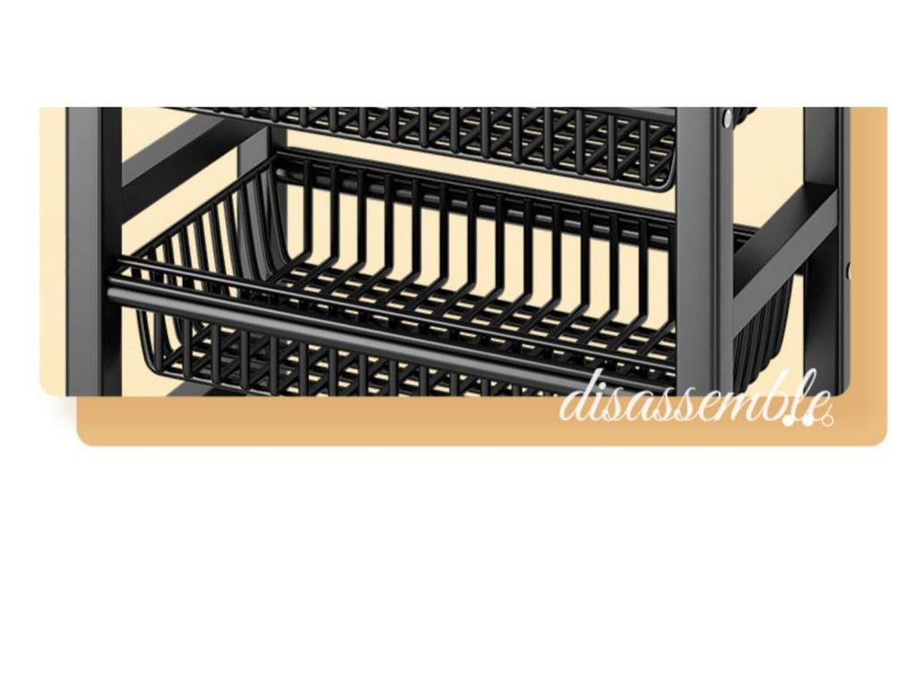 Floor-Standing Multi-Layer Kitchen Storage Rack for Fruits and Vegetables