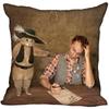 Bedroom Home Office Decor Pillowcase Square  Funny Cat Animal