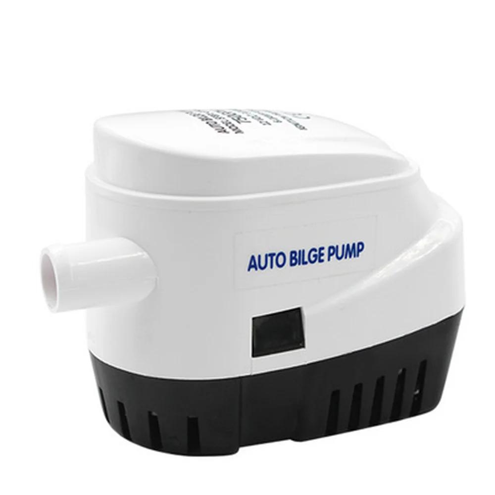 

750gph 1100gph Автоматичний трюмний насос для човна 12v 24v Автоматичний постійного струму Занурювальний Електричний Водяний Насос Малий 12 В Вольт 1100 12V