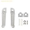 Set Of Rider Footrests For FZ6, FZ1, R6, R3, MT09, MT07, R1, R15, R25, FZ8, YZF600, YZF1000, XJ6 Motorcycle Front Foot Pegs