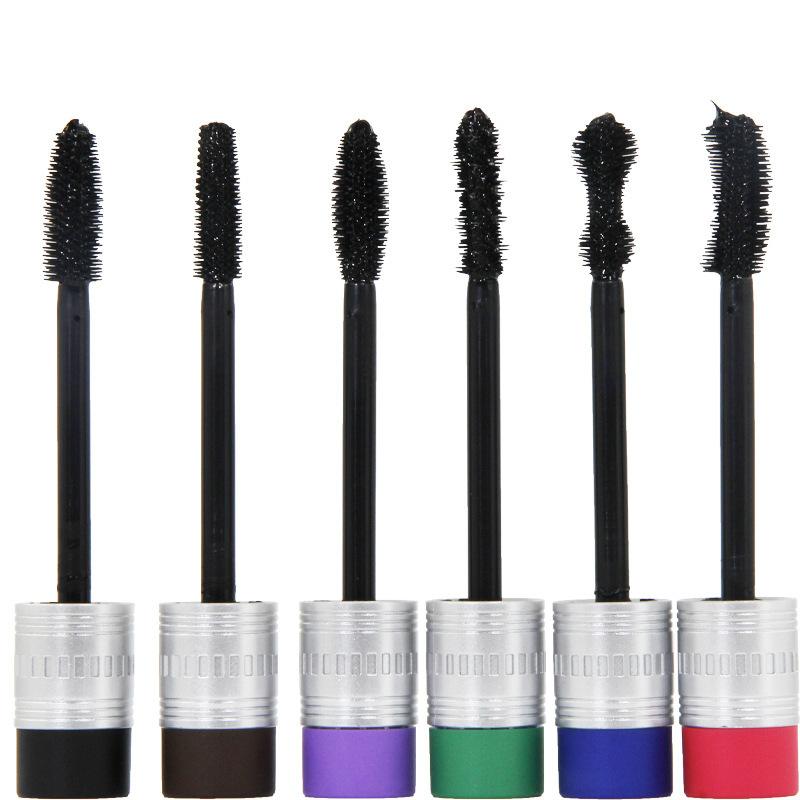 

Color Waterproof and Sweat-resistant Long-lasting Mascara Curl, Lengthen, Thicken, and Not Smudge Colorful 6-color Mascara 1 #black tube black