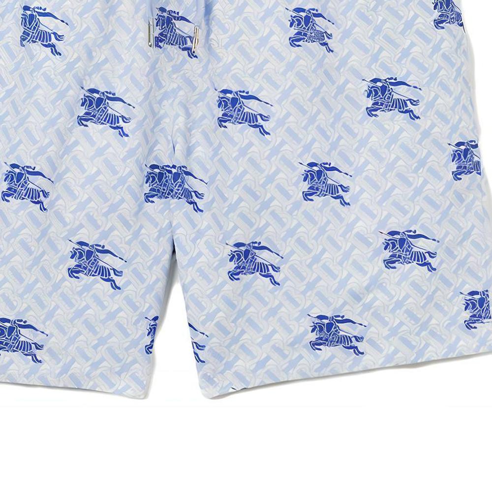 Burberry SS23 Beach Shorts Men's Blue 80722481