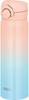 Thermos Vacuum Insulated Portable Pink Removable Spout for Easy Stainless Steel Keeps Drinks Hot or Cold Mug, 500ml, Gradient, Cleaning, Lightweight,
