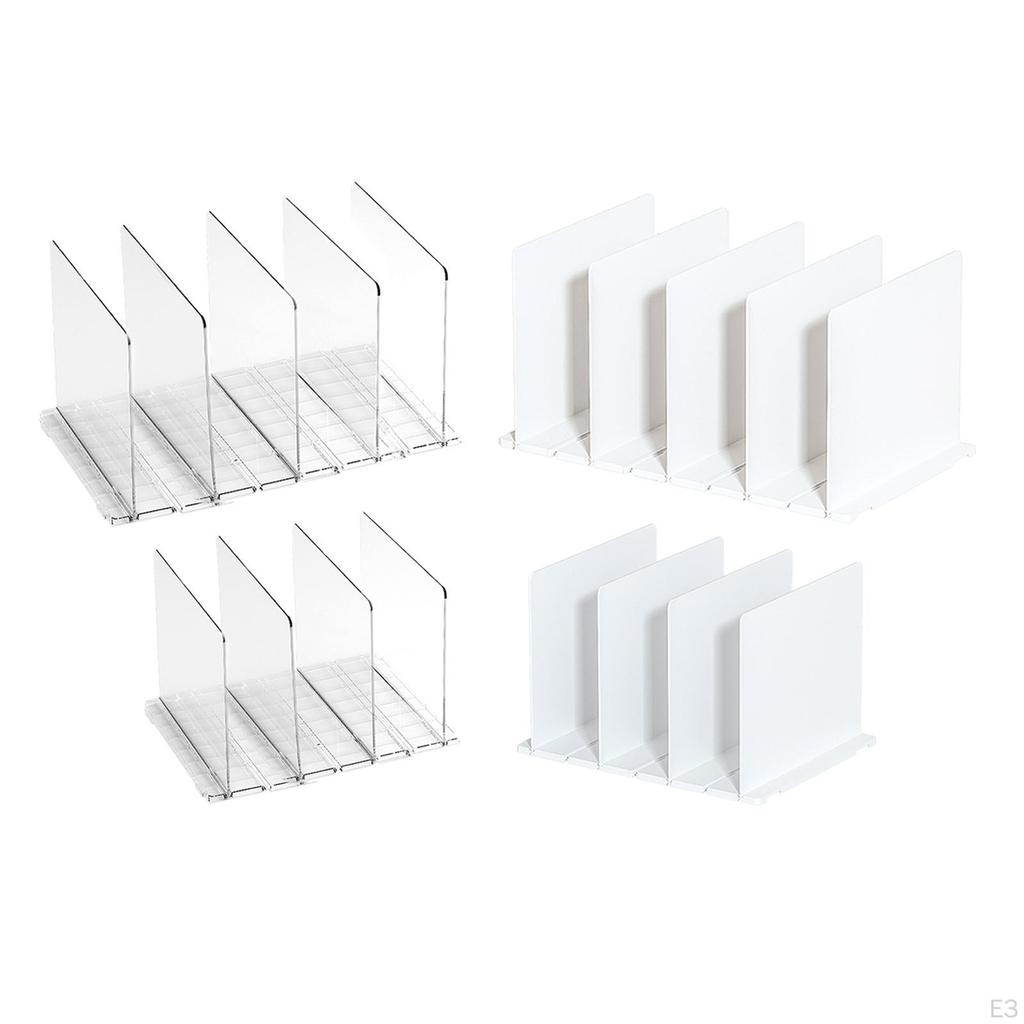 Cabinet Shelf Divider for Optimal Organization in Bookshelves