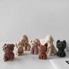 Animal Silicone Candle Mold DIY Anger Puppy Poodle Dog Labrador Retriever Gypsum Beeswax Mould Aromatherapy Candle Making Tool