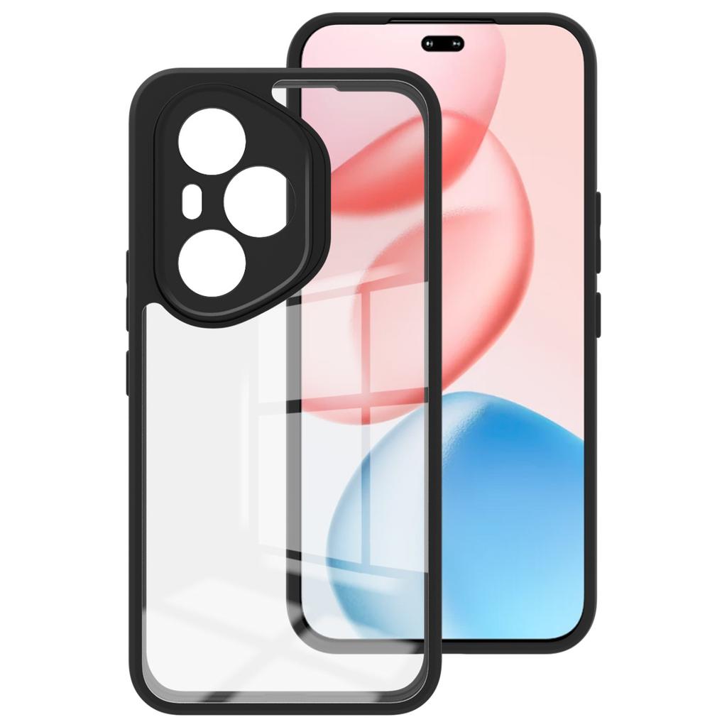 IMAK UX-9A Series For Honor 400 Pro 5G (Global) Case Clear TPU PC Phone Cover Reinforced Corners