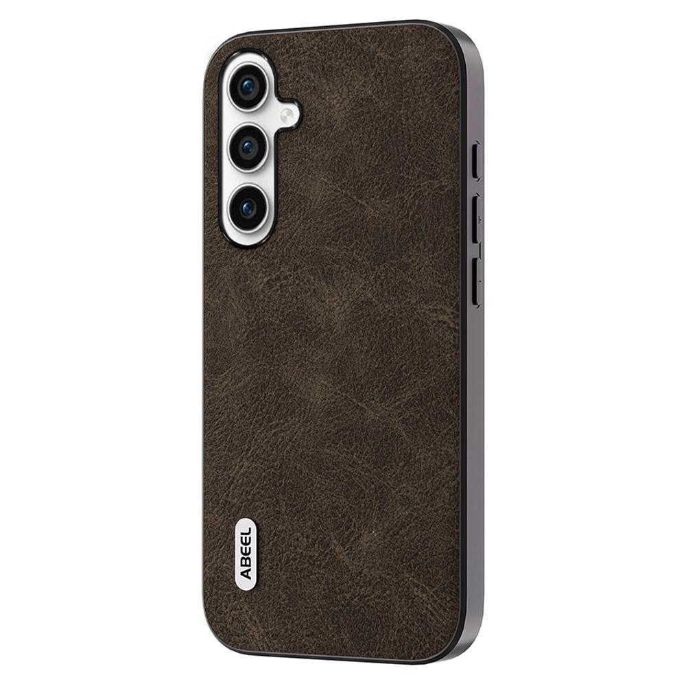 ABEEL For Samsung Galaxy S23 FE Litchi Texture Cover PU Leather+PC+TPU Cell Phone Case