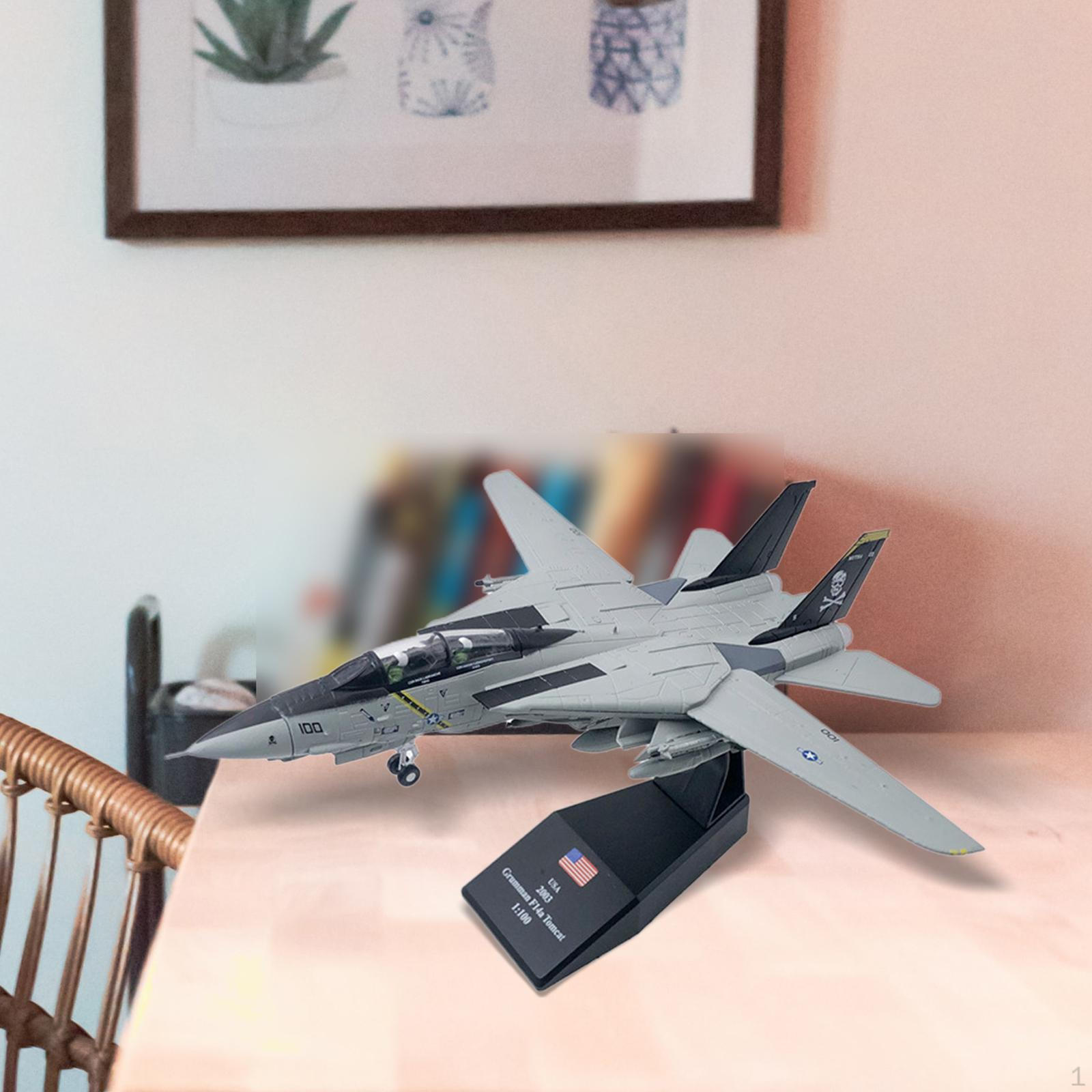 Plane Model Alloy Airplane Diecast 1:100 Scale Toys