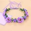 Blumenkränze Krone Haarkranz Blumenstirnbänder Braut Blumenkrone Hochzeit