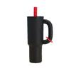 Insulated Travel Mug With Handle And Straw For Outdoor And Car Use