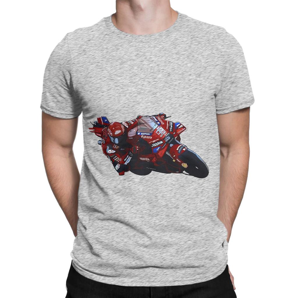 motogp rider Red Funny 100 Cotton TShirt moto the gp Tops Tees For Unisex