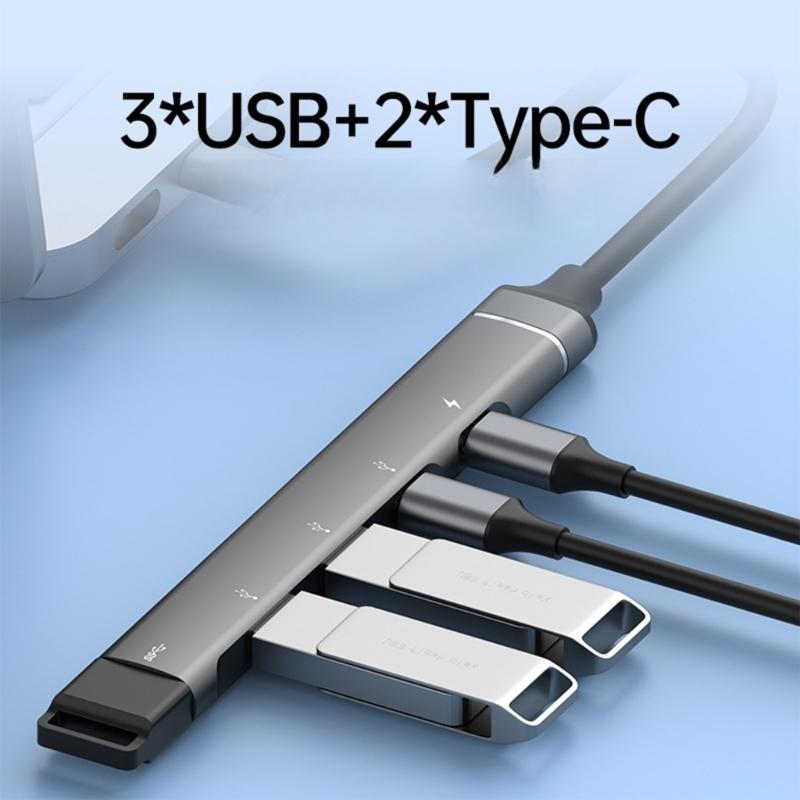 Fast Speed USB C Adapters PD Fast Charging Multiports OTG Data Transfer For Devices
