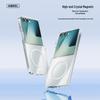 Průhledné magnetické pevné pouzdro pro Samsung Z Flip4/5/6/7