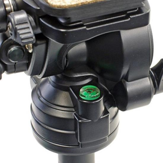 Velbon Fluid Head Medium Bottom Diameter Compatible with Sliding Quick 470102 FHD-51QN Size, 46mm, Shoe, Aluminum,