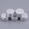 30ml/40ml/120ml Empty Aluminium Cosmetic Pot Container Box Screw Lid Can Bottle Lot - Silver Colors