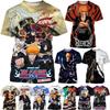 Hot Sale Summer Kurosaki Ichigo 3D Print T-shirt Anime BLEACH Fashion O Neck Short-sleeved Men's and Women's Casual Tops Kids