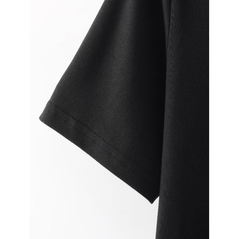 European Sizes Fashion Casual Men'S Letter Print T-Shirt