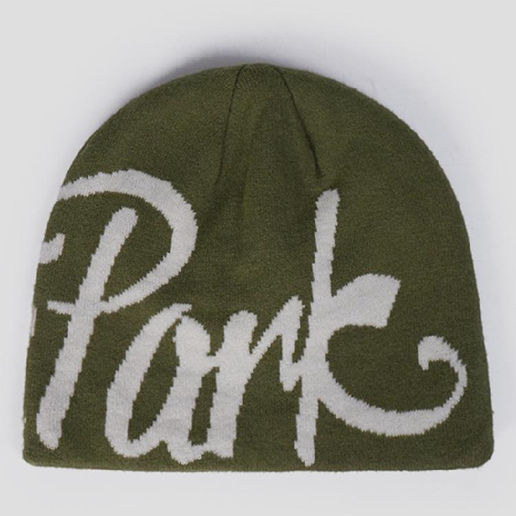 Slouchy Cotton Beanies Winter Warm Skull Cap Knitted Beanie Y2k Accessories
