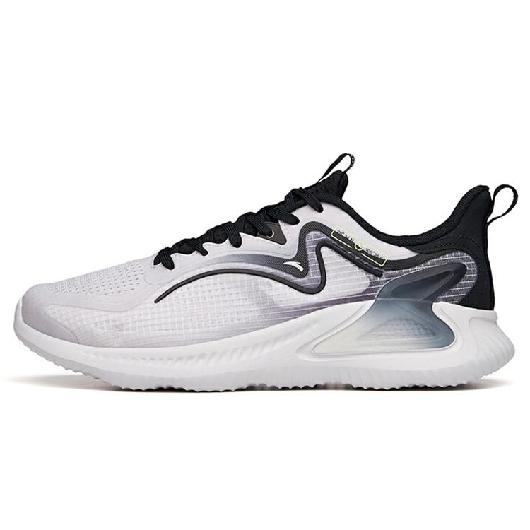 ANTA Running Series Sneakers  Grey White Black  Men s 112135565-6 EU 41