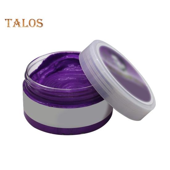 100G Disposable Hair Dye Cream Washable Safe Men Women Instant Hairstyle Temporary Hair Coloring Wax Mud Cosplay Party Makeup Props