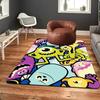 Monsters Mike Wazowski Rug Floor Mat for Living Room or Bedroom Soft and Comfortable Carpet a Gift for Birthday and Holiday.NFF0928250