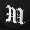 MR M Mono Logo BB Cap - Black