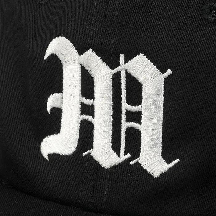 MR M Mono Logo BB Cap - Black