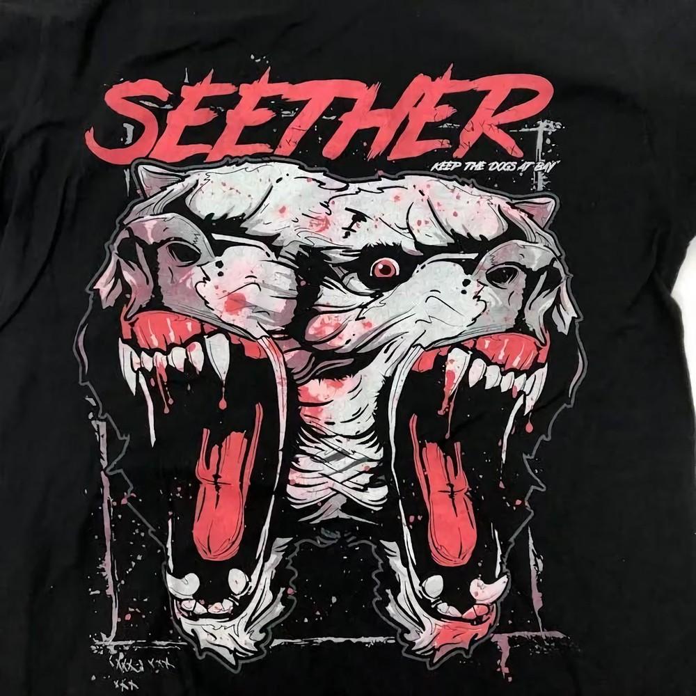 

Trend SEETHER Black cOLOR Heavy Cotton Size S234XL Shirt aDULTS Unisex T-Shirt XL